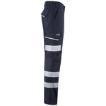 Leo WINSFORD Navy Stretch Work Trousers with Knee Pad Pockets CT05-NV-LEO