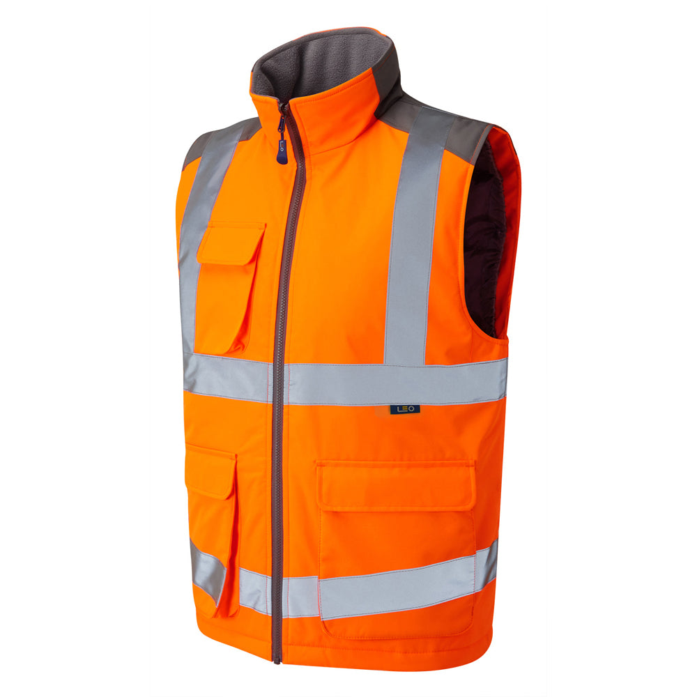 Leo CLOVELLY & TORRINGTON Hi-Vis Orange Jacket System A04/BW01-O-LEO