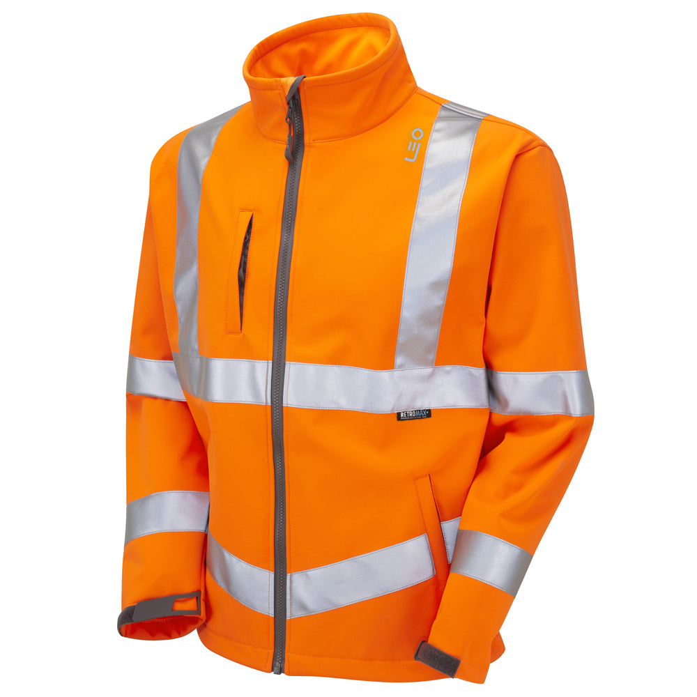 Leo CLOVELLY & BUCKLAND Hi-Vis Orange Jacket System A04/SJ01-O-LEO
