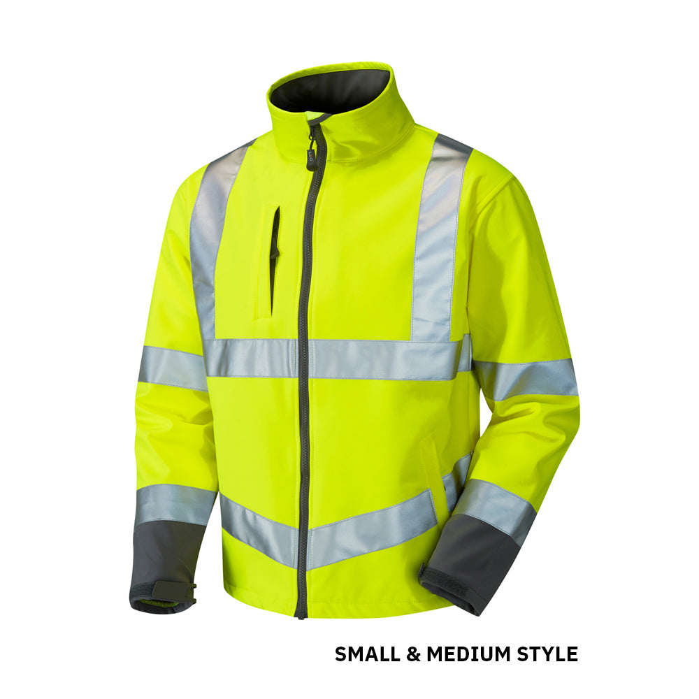Leo CLOVELLY & BUCKLAND Hi-Vis Yellow Jacket System A04/SJ01-Y-LEO