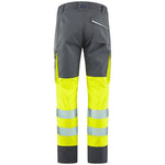 Leo WINSFORD Hi-Vis Yellow Grey Stretch Work Trousers Class 1 CT05-Y/GY-LEO