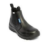 Himalayan 2602 Black Leather/Mesh Safety Boot – Steel Toe & Midsole