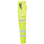 Leo WINSFORD Hi-Vis Yellow Stretch Work Trousers Class 1 CT05-Y-LEO