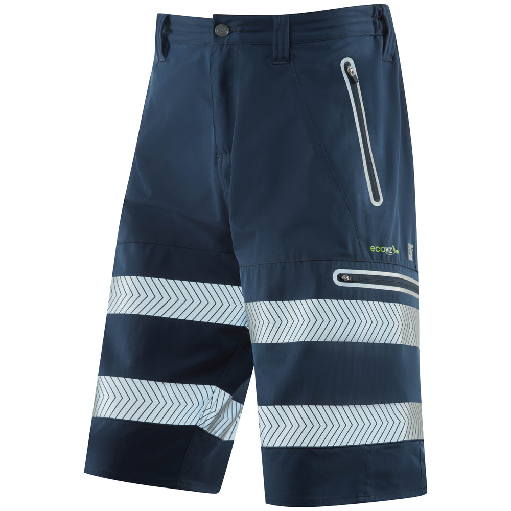 Leo KINGSLEY Navy Stretch Work Shorts SH06-NV-LEO