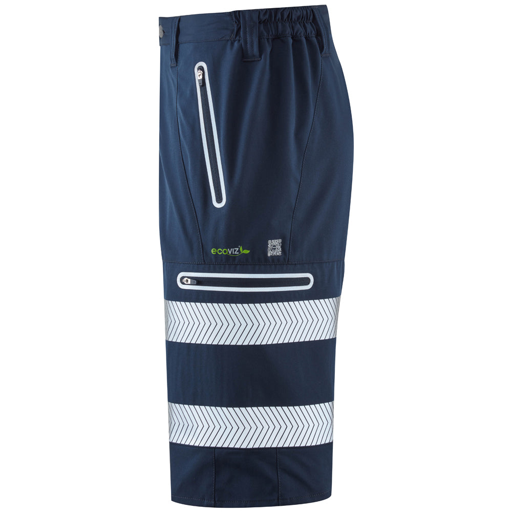 Leo KINGSLEY Navy Stretch Work Shorts SH06-NV-LEO