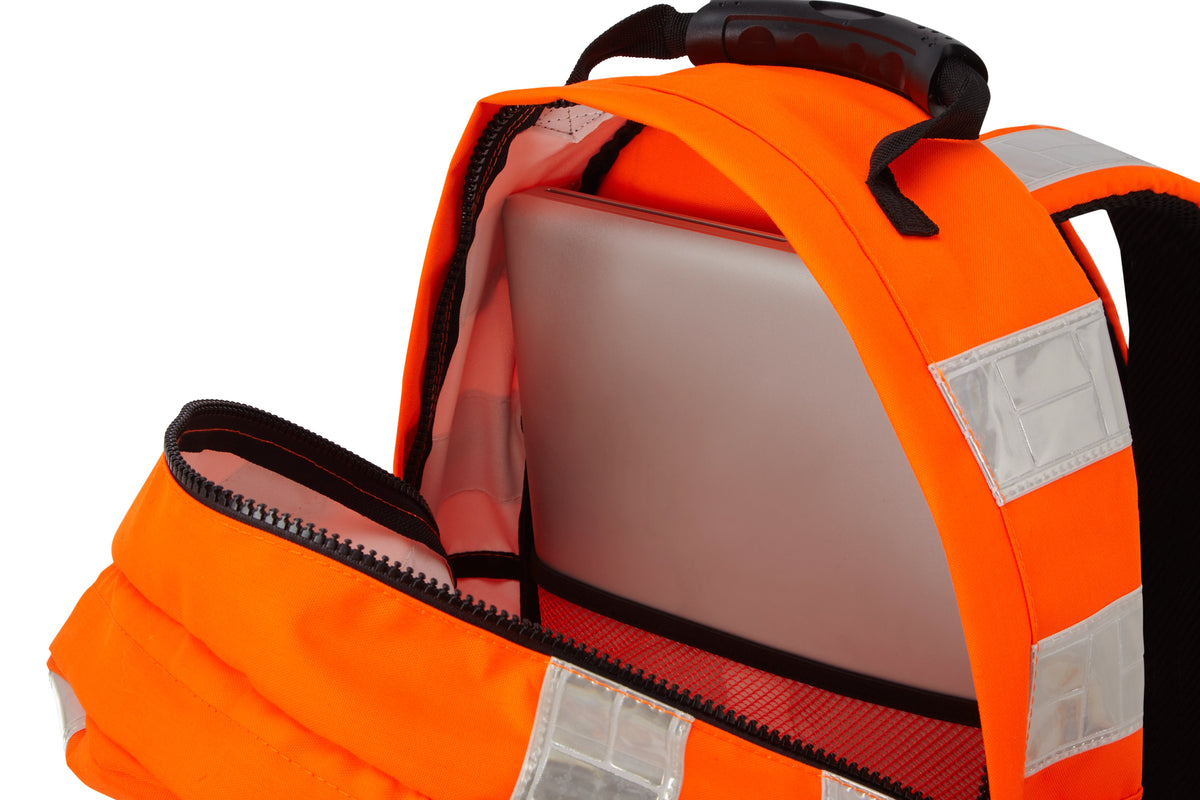 Hi-Vis Quick Release Backpack 35L Durable Safety Rucksack