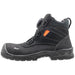 The Sievi Roller High XL+ Wide Fit ESD Safety Boot features a patented easy-to-use and durable BOA® Fit System