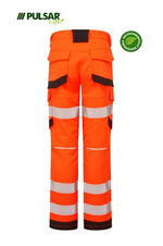 PULSAR LIFE Women's Hi-Vis Orange Stretch Combat Trouser LFE972
