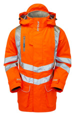 PULSAR Protect Hi-Vis Mesh Lined Storm Coat Orange PR499-R