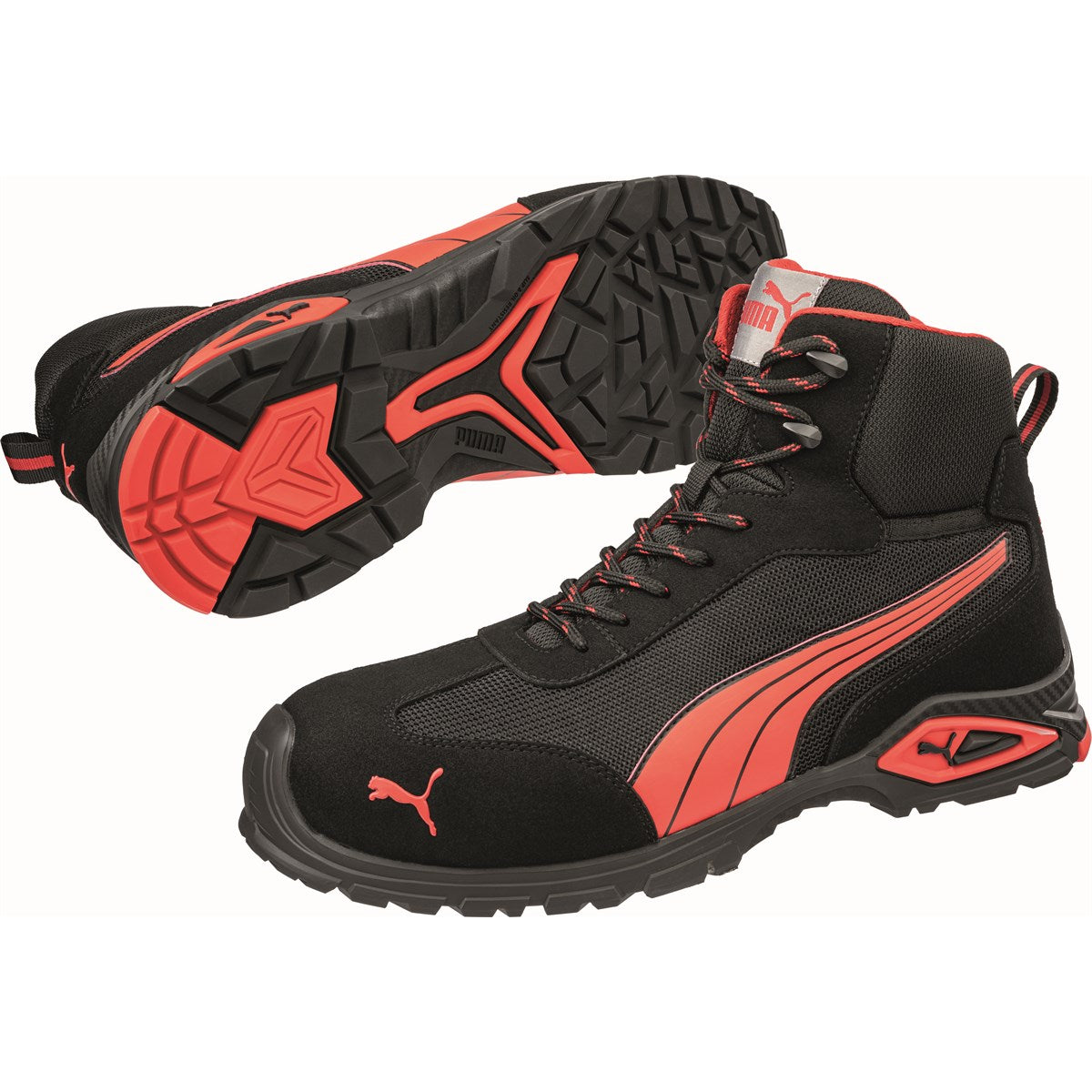 PUMA Madrid Mid S1PL Safety Boots - Lightweight Work Shoes