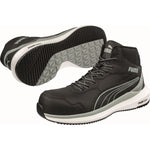 PUMA ZOOM Black S3S Safety Boots - ESD Work Footwear