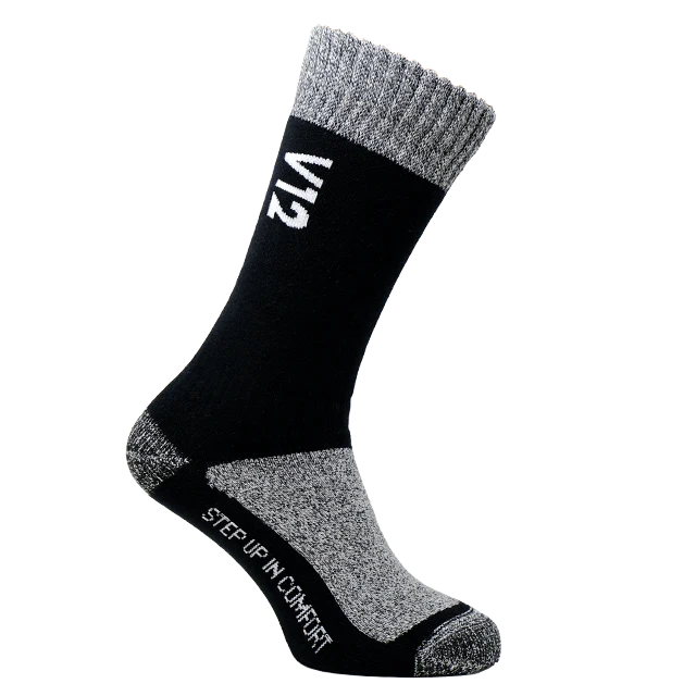 VSOK5S Heavy-Duty Work Socks 10 Pack – Reinforced, Cushioned & Anti-Chafe Comfort