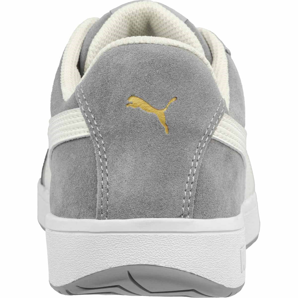 PUMA ICONIC Suede Grey S1PL Safety Shoes - ESD Trainers