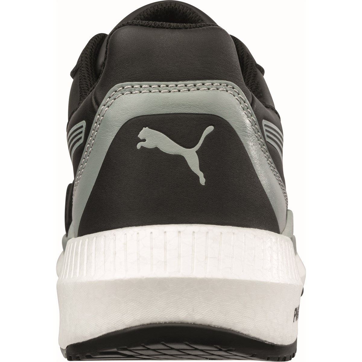 PUMA ZOOM Black S3S Safety Shoes - ESD Leather Work Trainers