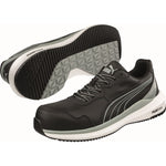 PUMA ZOOM Black S3S Safety Shoes - ESD Leather Work Trainers