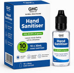 GHC Global Health Care 75% Alcohol Antibacterial Hand Sanitiser Gel – Quick Dry Moisturising Formula | 30ml, 50ml & 100ml