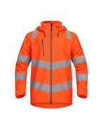 Hi-Vis Orange Waterproof Shell Jacket Recycled RCT801-ORG