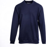 Step Ahead Premium Polyester/Cotton Sweatshirt – Navy or Black (S-XXL)