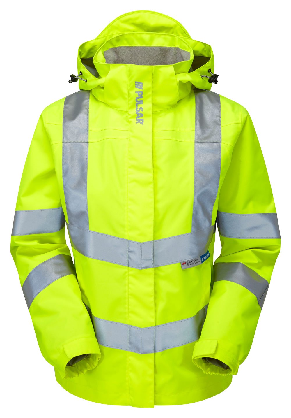 PULSAR Women's Hi-Vis Storm Coat Yellow Waterproof P704-R
