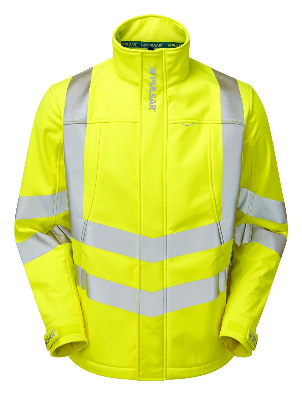 PULSAR Protect Yellow Interactive Softshell Jacket P534-R