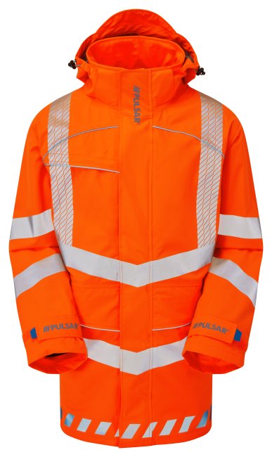 PULSAR EVOLUTION Hi-Vis Orange Storm Coat EVO250-ORG
