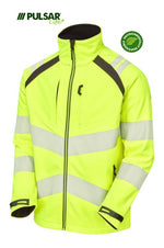PULSAR LIFE Women's Hi-Vis Yellow Softshell Jacket LFE965-YEL