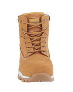 A20-STORM S1P Honey Nubuck Metal-Free Safety Boots – Lightweight, Slip Resistant