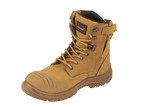A28-TALON Honey Nubuck Zip Side S3 Safety Boot