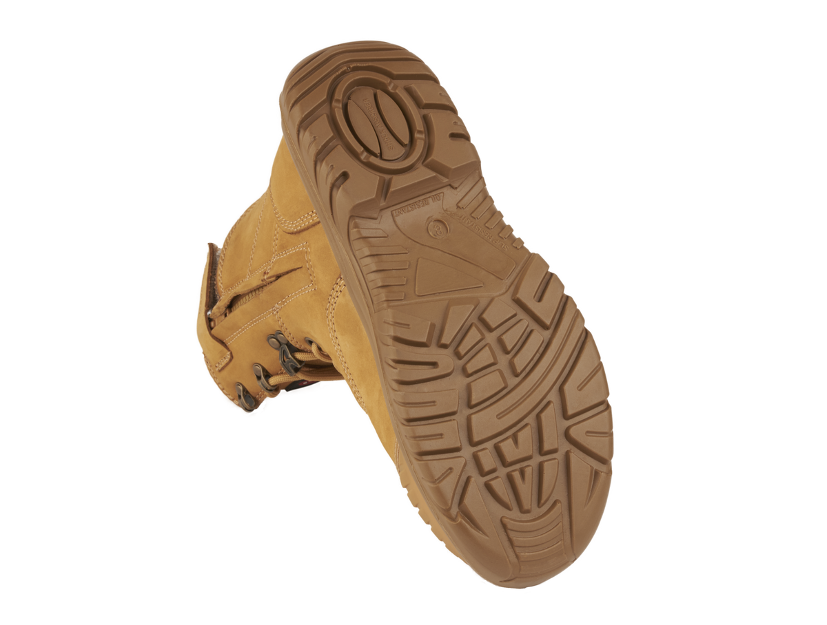A28-TALON Honey Nubuck Zip Side S3 Safety Boot