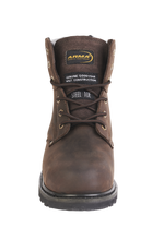 A29-CHALLENGER S3 SRC HRO Brown Leather Safety Boots – Work Footwear