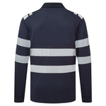 PW3 Modaflame Knit FR Long Sleeve Polo Shirt FR733