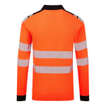 PW3 Modaflame Knit HVO FR Long Sleeve Polo Shirt FR734