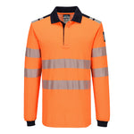 PW3 Modaflame Knit HVO FR Long Sleeve Polo Shirt FR734