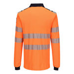 PW3 Modaflame Knit HVO FR Long Sleeve Polo Shirt FR734