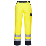 Hi-Vis FR Work Trousers - Bizflame Contrast PPE FR92