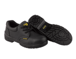 Workforce GS2-P Black Leather Safety Shoe – S1P | SRC | Lightweight & Comfortable