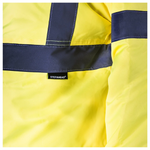 Custom Print Hi Vis Waterproof Parka Jacket – Yellow