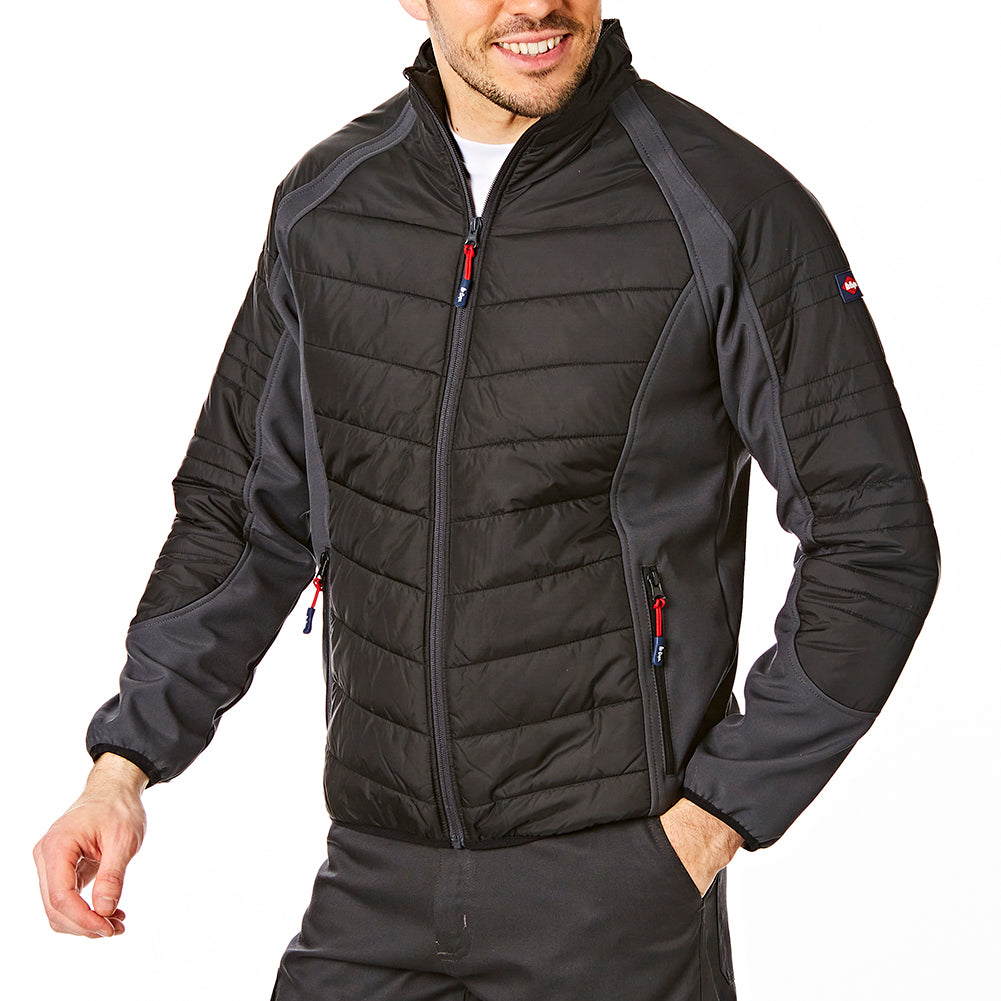 Lee Cooper Basso Heren Casual Jasje (Zwart Lee Cooper Basso Heren Casual Jasje (Zwart