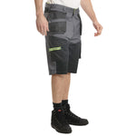 Lee Cooper LCSHO812 Stretch Holster Cargo Shorts – Hi-Vis Trim, Multi-Pocket Utility