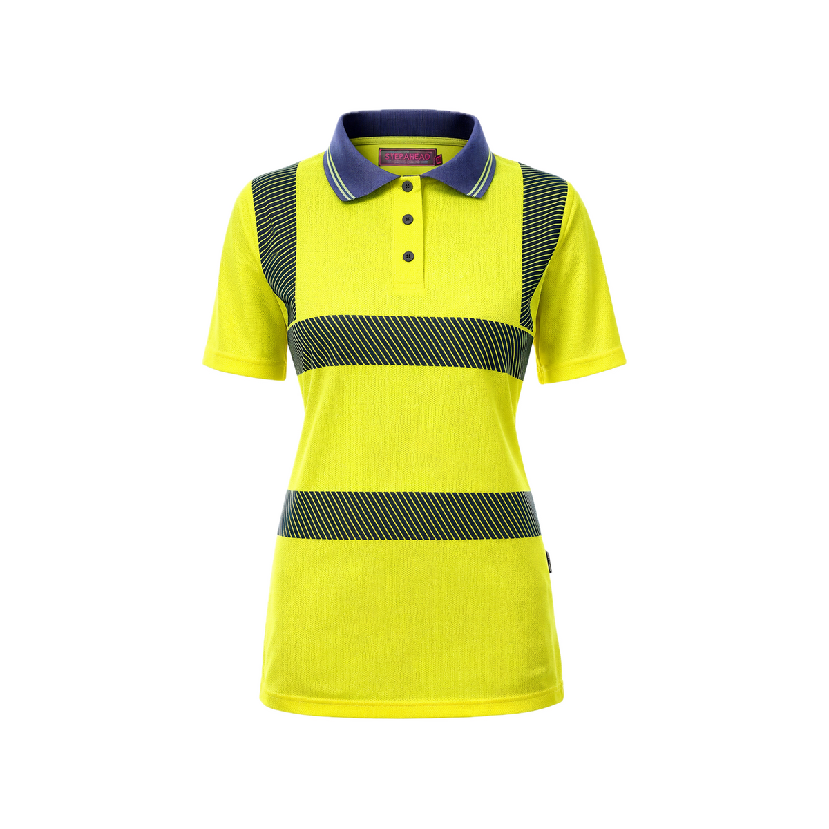 Women’s Premium High Visibility Polo Shirt – UPF 40+, EN ISO 20471