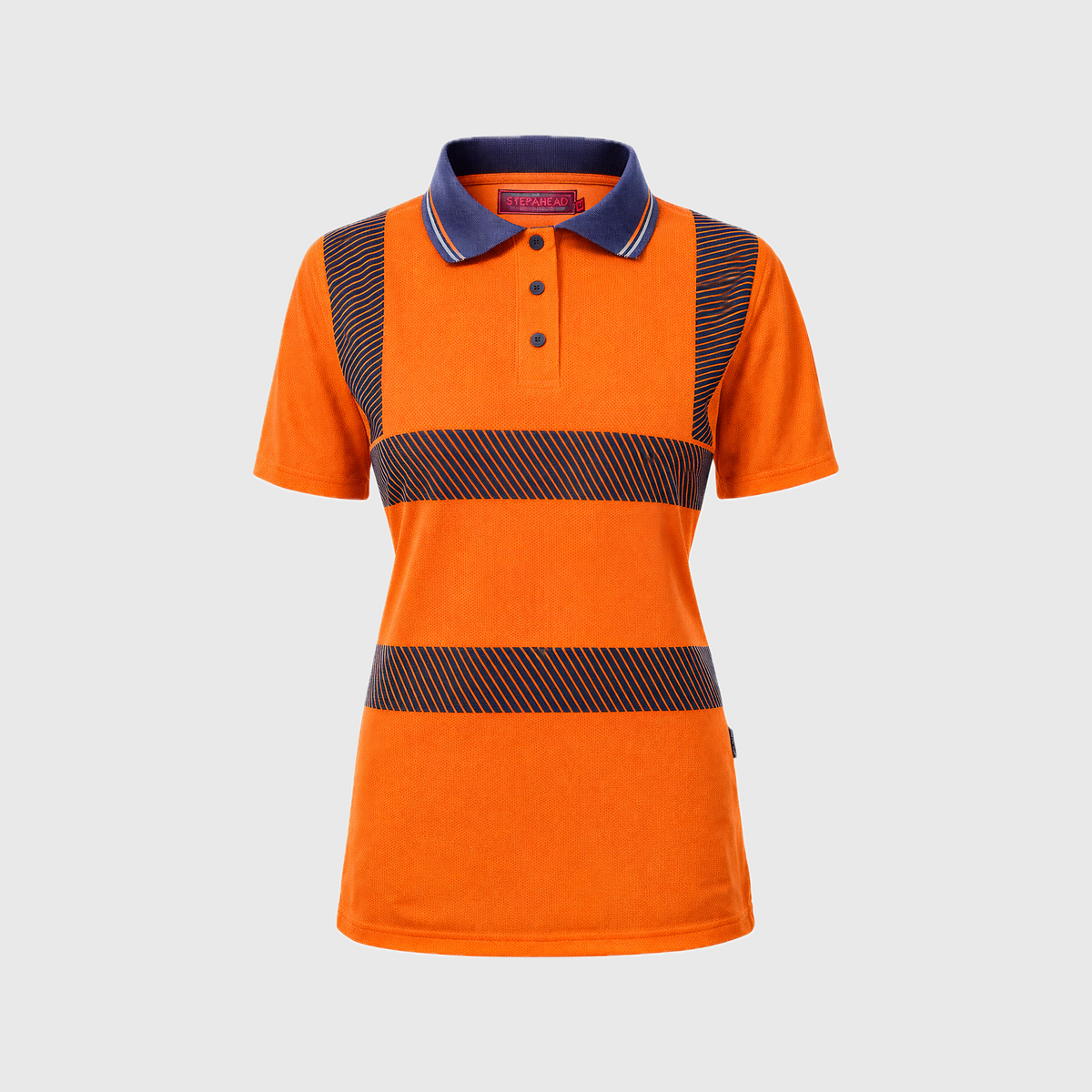 Step Ahead Ladies Hi Vis Polo Shirt EN ISO 20471 – Railway, Construction & Utility Workwear