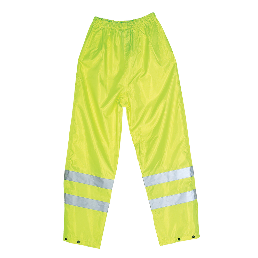 Proforce HV03 Yellow Class 1 Hi-Vis Site Trousers – Waterproof Safety Workwear