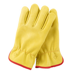 Unbreakable U510 Yellow Cow Grain Lined Drivers Glove | Premium Leather & Fleece Lined