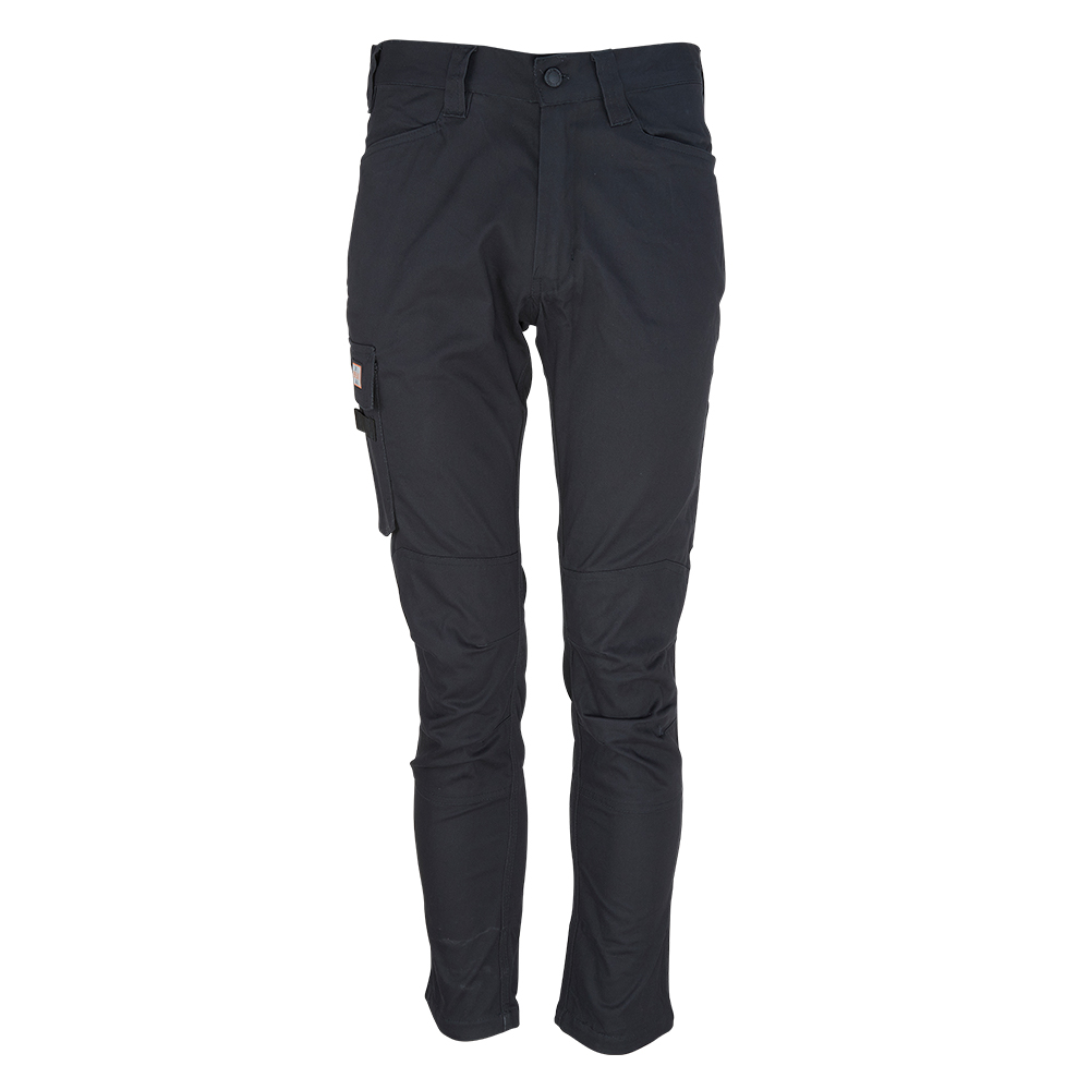 Black pants on a white background