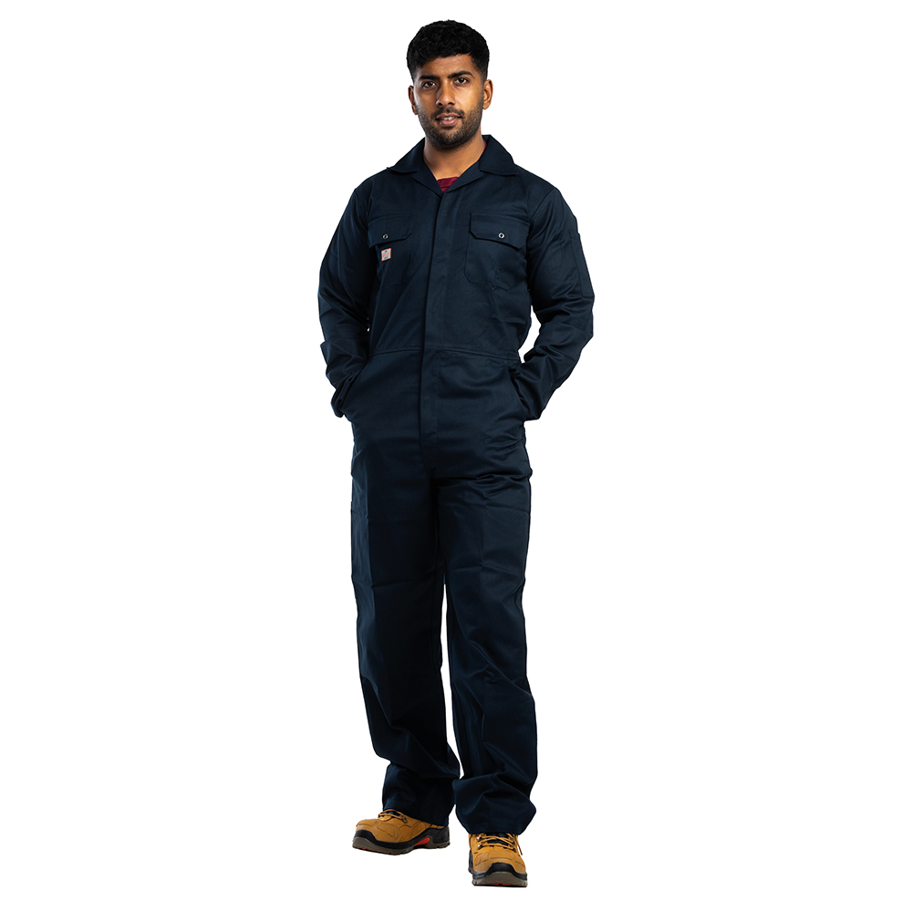 Unbreakable U275-U276 Studded Coveralls – Heavy Duty Polycotton in Navy & Green