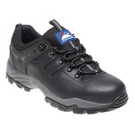 4020 Black Leather Safety Trainer with Gravity Sole and Midsole