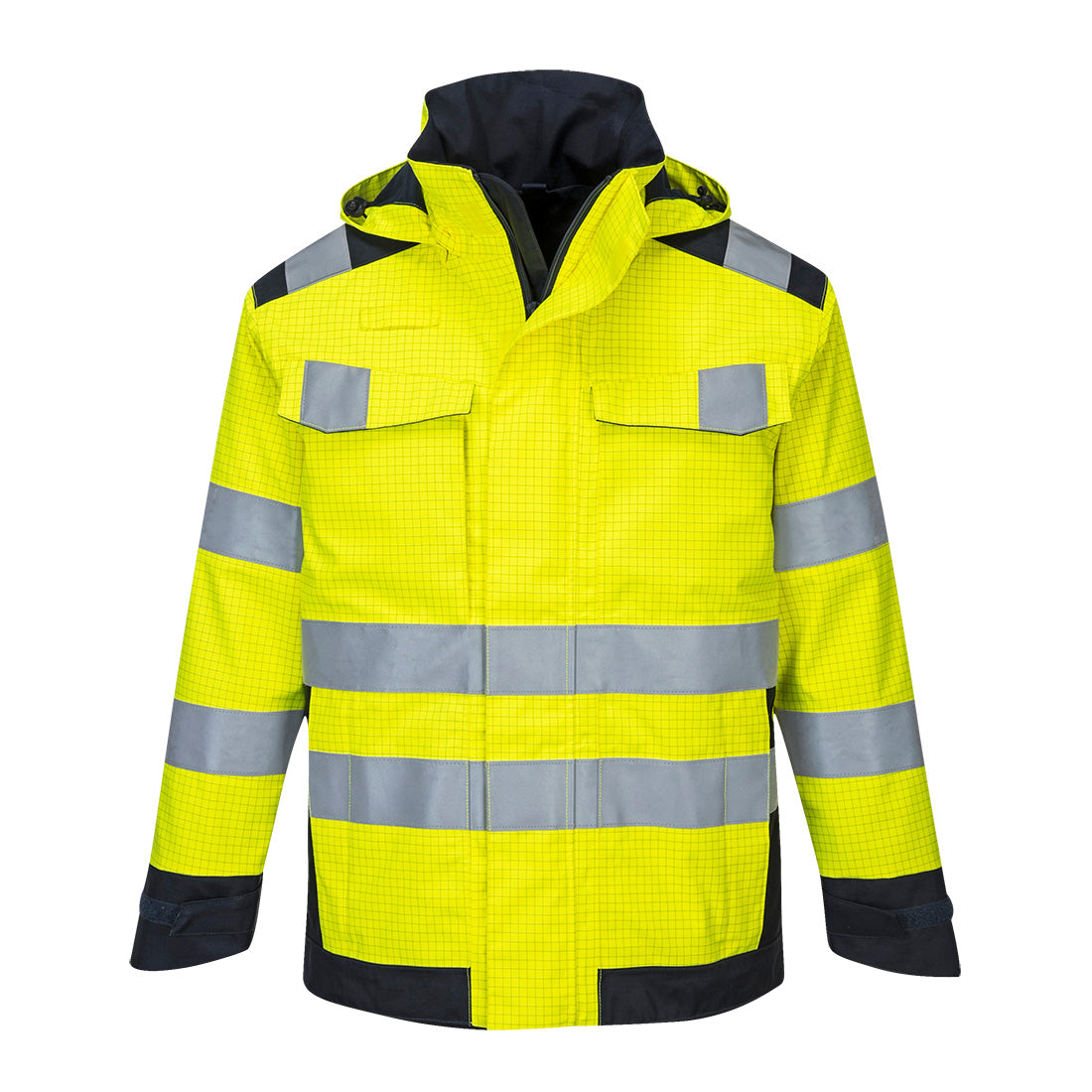 Modaflame Rain+ Hi-Vis Multi-Norm FR Jacket MV70