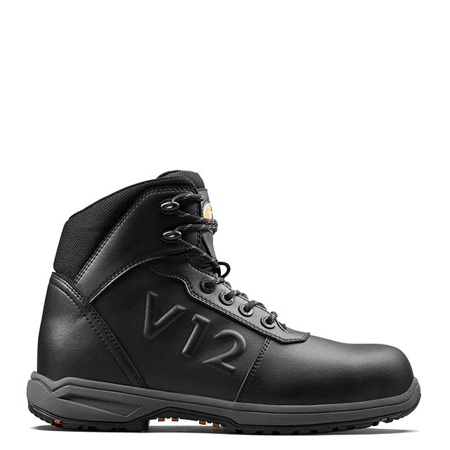 V2170 Hyrax Black Safety Hiker Boots – Lightweight, Metal-Free & ESD Safe