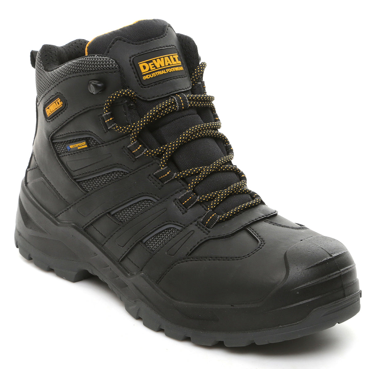 DeWalt Murray Waterproof Hiker Work Boot – Steel Toe & Midsole, PU/Rubber Outsole, Wide Fit