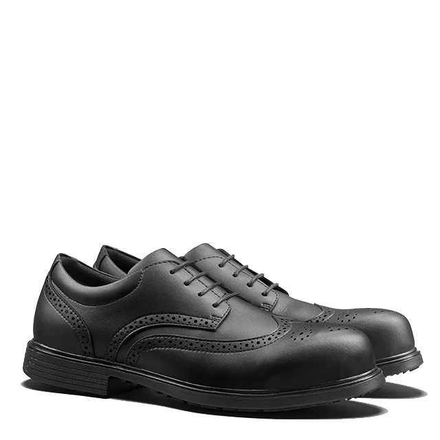 The Negotiator S3 Safety Brogue Shoe – Vegan-Friendly, ESD Safe & Slip Resistant